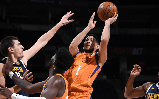  太阳加时险胜掘金登顶西部  